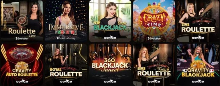 Holyluck Casino jeux live