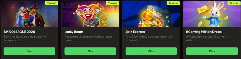 Holyluck Casino tournoi